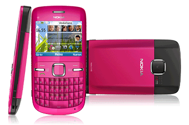 Nokia C3 00 Hot Pink