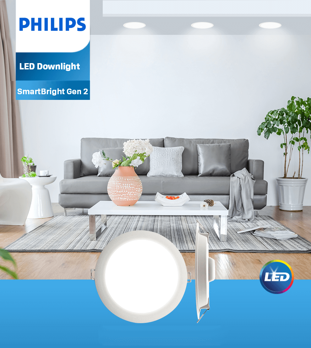 N Downlight M Tr N Led Philips Dn B G Led W D Rd