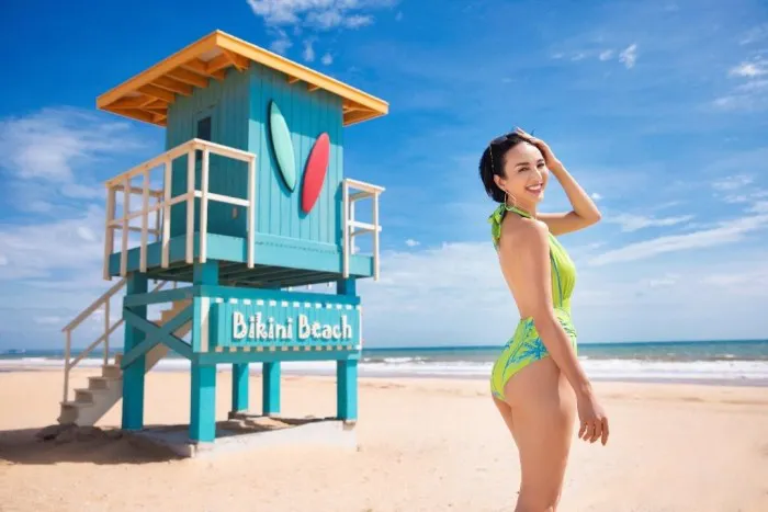 CHECK IN BÃI BIỂN BIKINI BEACH NOVAWORLD PHAN THIẾT BÌNH THUẬN