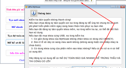 Hướng dẫn Download và cài đặt phần mềm dự toán nhà phố biệt thự dtPro MyHouse