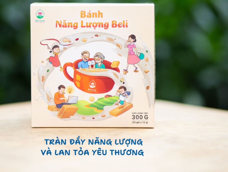 Bánh năng lượng Beli Home đặc biệt 156g