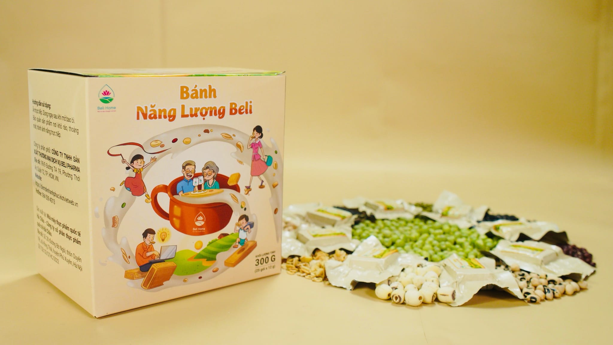 Bánh năng lượng Beli Home đặc biệt 156g