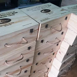 Hộp gỗ đựng cafe