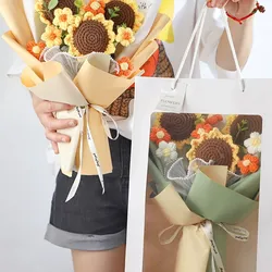 Bó hoa len hướng dương 3 bông