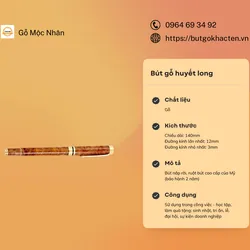 Bút Gỗ Huyết Long cao cấp