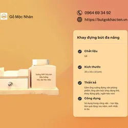 Khay đựng bút đa năng