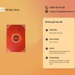 Bộ giftset quà tặng bút gỗ và sổ bìa gỗ cao cấp