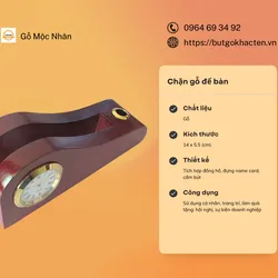 Chặn gỗ để bàn đa năng