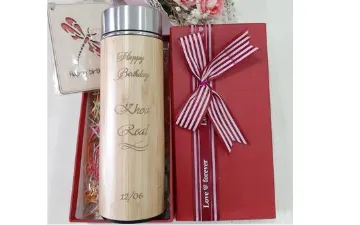 Tại sao nhiều người mua bình giữ nhiệt bằng tre làm quà tặng