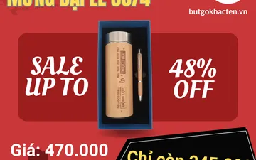 Quà Tưng Bừng Mừng Đại Lễ lớn 30/4 - 1/5 