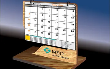 Nhận báo giá lịch gỗ để bàn theo yêu cầu đặc biệt thượng khách hàng