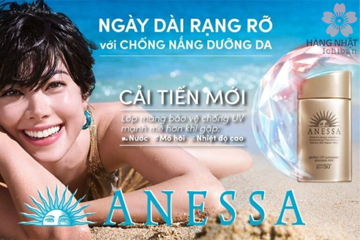 Sữa chống nắng dưỡng da Anessa Perfect UV Sunscreen Skincare Milk với SPF50+/PA++++ Sữa chống nắng dưỡng da Anessa Perfect UV Sunscreen Skincare Milk với SPF50+/PA++++