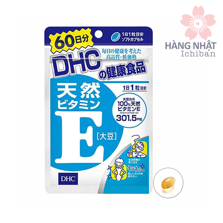 Viên Uống Bổ Sung Vitamin E DHC - Bảo Vệ Sắc Đẹp Tự Nhiên Viên Uống Bổ Sung Vitamin E DHC - Bảo Vệ Sắc Đẹp Tự Nhiên