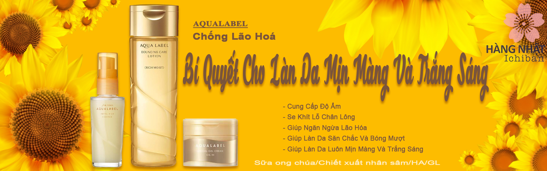 Bộ Kem Chống Lão Hoá Aqualabel Vàng Bộ Kem Chống Lão Hoá Aqualabel Vàng