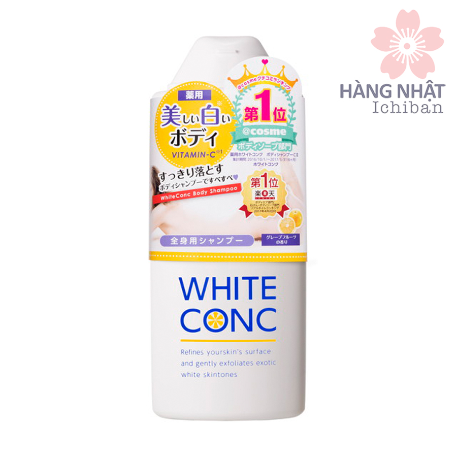 Khám Phá Bí Quyết Làn Da Mịn Màng và Tươi Sáng Với Sữa Tắm Dưỡng Ẩm Trắng Da White Conc