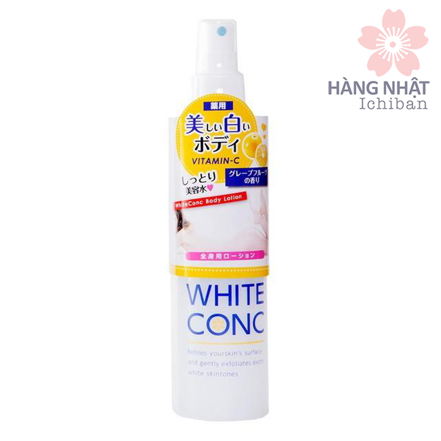 Xịt Khoáng Dưỡng Thể Trắng Da White Conc - Bí Quyết Cho Làn Da Trắng Sáng, Mịn Màng