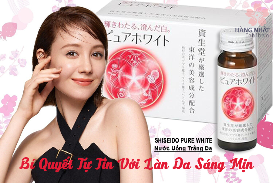 Nước Uống Trắng Da Shiseido Pure White: Bí Quyết Tự Tin Với Làn Da Sáng Mịn Nước Uống Trắng Da Shiseido Pure White: Bí Quyết Tự Tin Với Làn Da Sáng Mịn