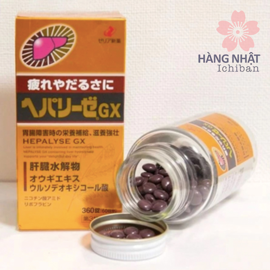 Viên Uống Bổ Gan Heparise GX - Tăng Cường Sức Khỏe Tiêu Hóa Viên Uống Bổ Gan Heparise GX - Tăng Cường Sức Khỏe Tiêu Hóa