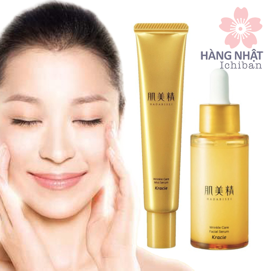 Bộ dưỡng ẩm chống lão hoá vùng mắt và khoé miệng Hadabisei One Wrinkle Care Bộ dưỡng ẩm chống lão hoá vùng mắt và khoé miệng Hadabisei One Wrinkle Care