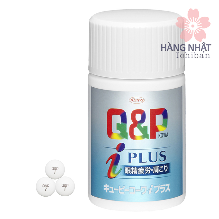 Viên Bổ Mắt Q&P Kowa I Plus - Hỗ Trợ Mắt Và Sức Khỏe Viên Bổ Mắt Q&P Kowa I Plus - Hỗ Trợ Mắt Và Sức Khỏe