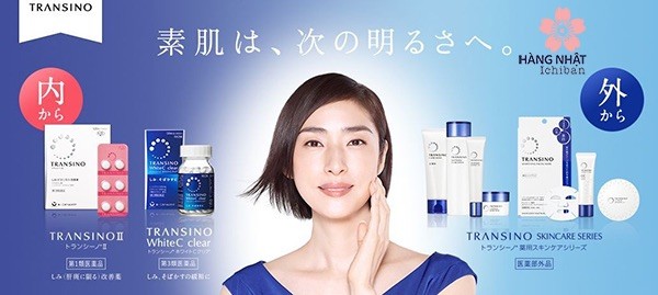 VIÊN UỐNG TRỊ NÁM DA TRANSINO WHITENING