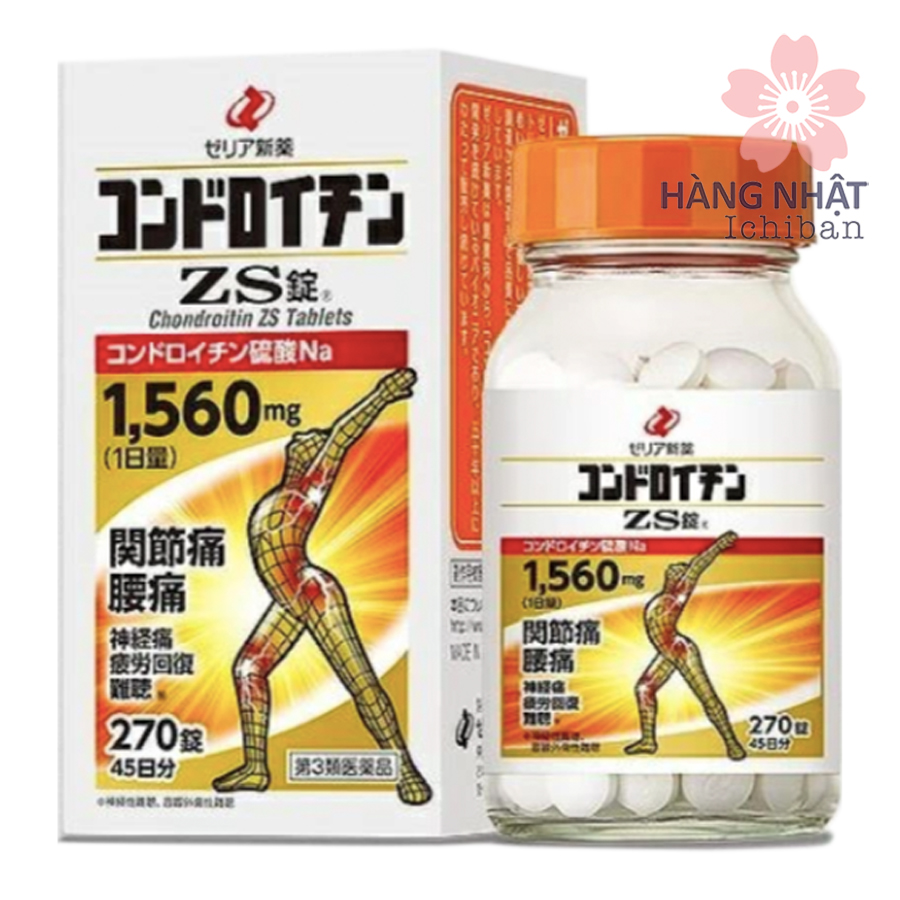 Viên uống bổ xương khớp Zeria Chondroitin ZS Viên uống bổ xương khớp Zeria Chondroitin ZS