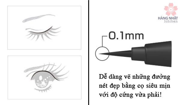 Bút Kẻ Mắt Siêu Mượt Không Trôi Kissme - Chống Nước Tuyệt Vời Bút Kẻ Mắt Siêu Mượt Không Trôi Kissme - Chống Nước Tuyệt Vời