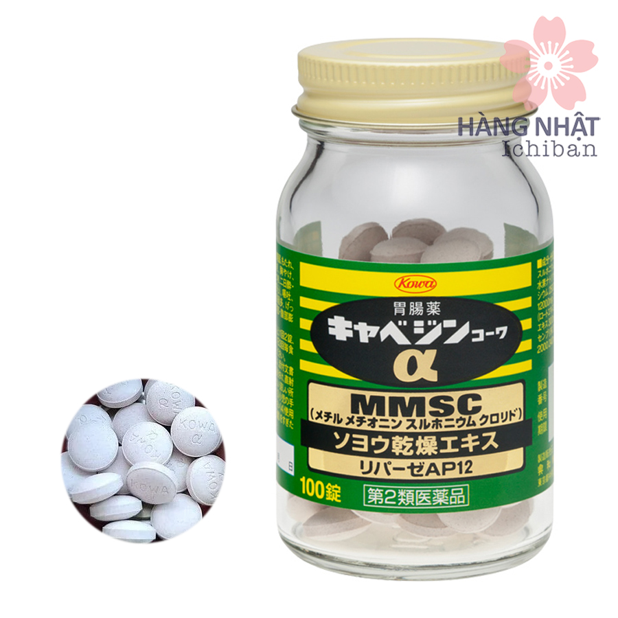 Cabezin Kowa α - Viên Uống Hỗ Trợ Dạ Dày Cabezin Kowa α - Viên Uống Hỗ Trợ Dạ Dày