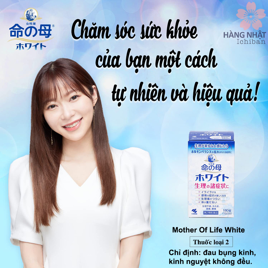Viên Uống Điều Hoà Kinh Nguyệt - Mother Of Life White Viên Uống Điều Hoà Kinh Nguyệt - Mother Of Life White