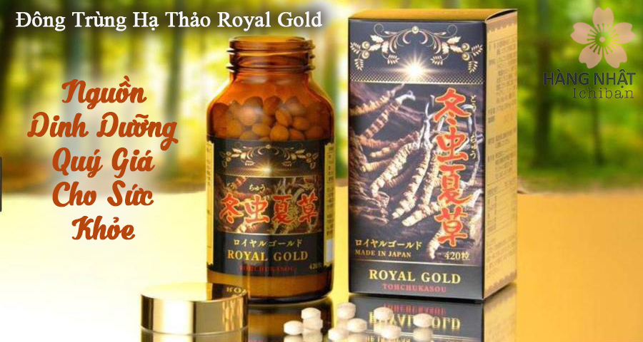 Đông Trùng Hạ Thảo Royal Gold - Nguồn Dinh Dưỡng Quý Giá Cho Sức Khỏe Đông Trùng Hạ Thảo Royal Gold - Nguồn Dinh Dưỡng Quý Giá Cho Sức Khỏe