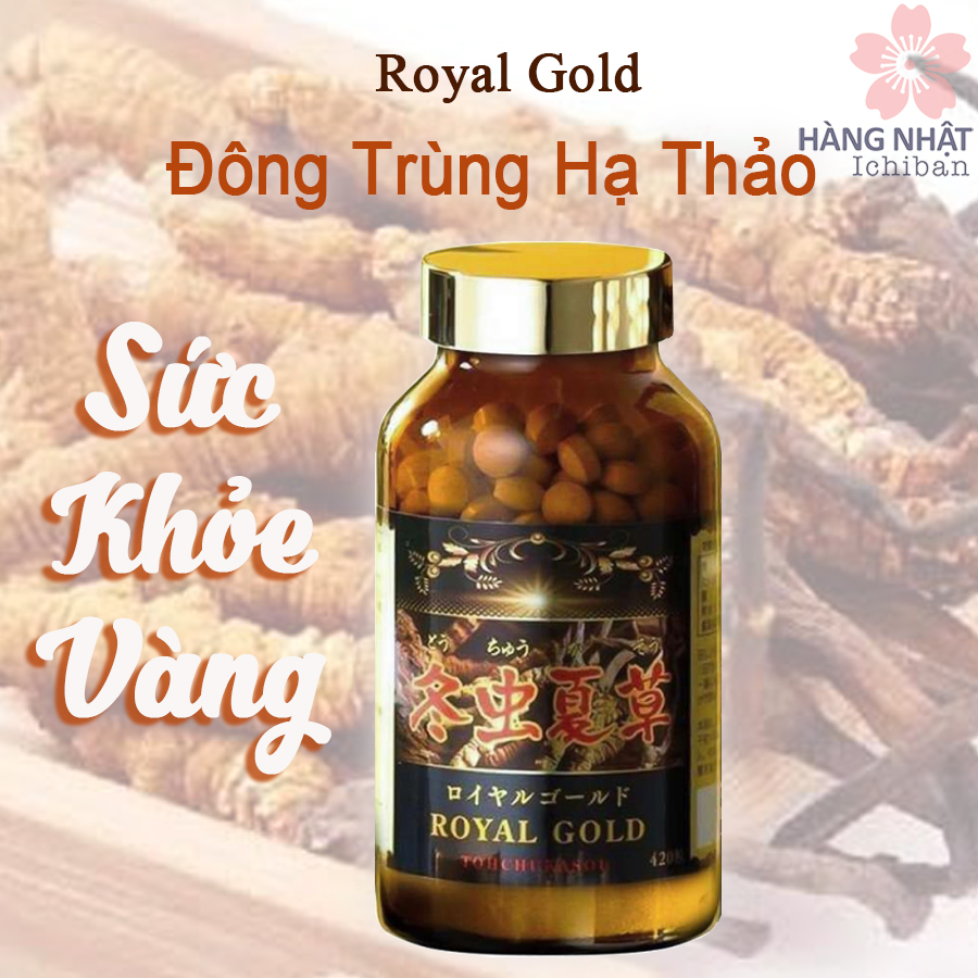 Đông Trùng Hạ Thảo Royal Gold - Nguồn Dinh Dưỡng Quý Giá Cho Sức Khỏe Đông Trùng Hạ Thảo Royal Gold - Nguồn Dinh Dưỡng Quý Giá Cho Sức Khỏe