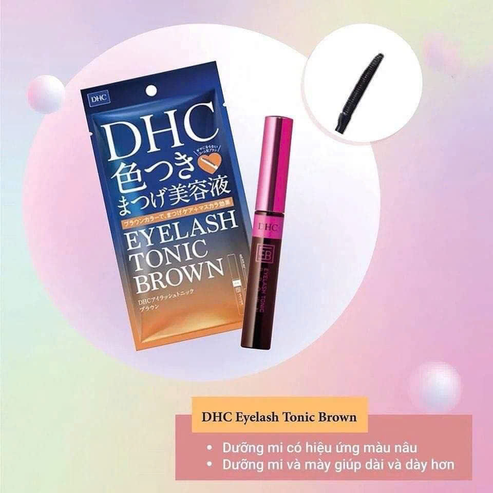 Tinh chất Dưỡng Dài Mi DHC Eyelash Tonic Brown Tinh chất Dưỡng Dài Mi DHC Eyelash Tonic Brown