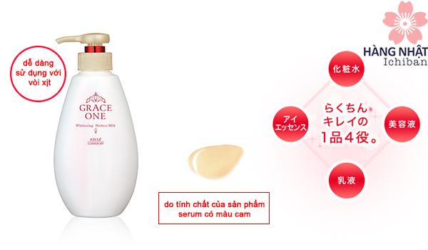 Sữa Dưỡng Trắng Da Từ Tuổi 50 Grace One Sữa Dưỡng Trắng Da Từ Tuổi 50 Grace One