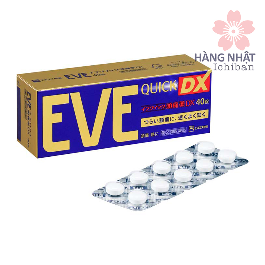 Viên Uống Giảm Đau Hạ Sốt Eve Quick DX - Giải Pháp Nhanh Chóng Viên Uống Giảm Đau Hạ Sốt Eve Quick DX - Giải Pháp Nhanh Chóng