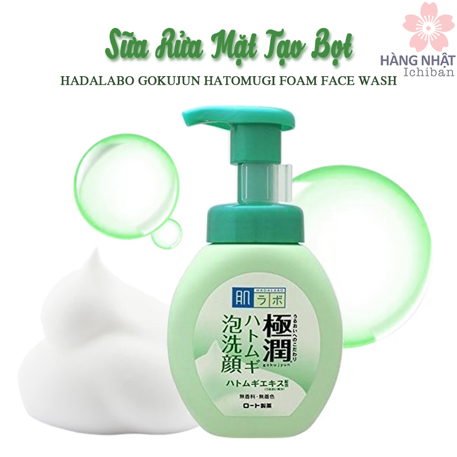 Sữa Rửa Mặt Tạo Bọt Hadalabo - Dưỡng Ẩm Và Làm Sạch Hiệu Quả Sữa Rửa Mặt Tạo Bọt Hadalabo - Dưỡng Ẩm Và Làm Sạch Hiệu Quả