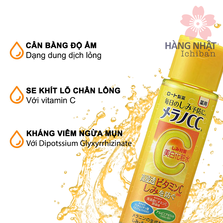 Nước hoa hồng Melano CC Nước hoa hồng Melano CC