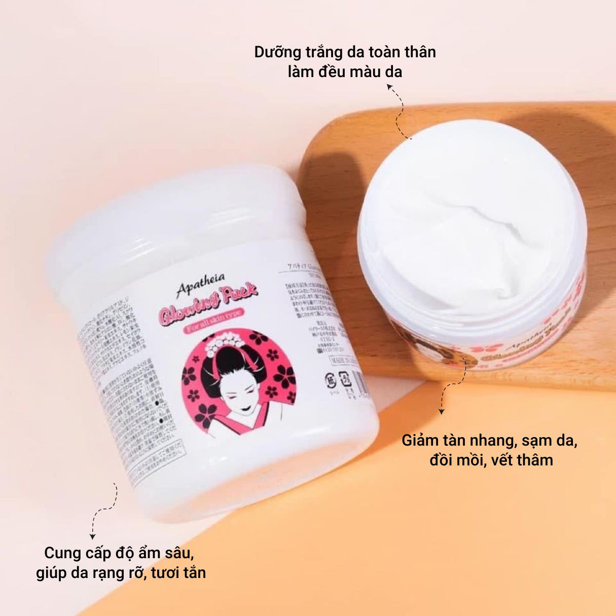 Kem ủ trắng da Apatheia Glowing Pack - Dưỡng trắng tự nhiên cho làn da Kem ủ trắng da Apatheia Glowing Pack - Dưỡng trắng tự nhiên cho làn da