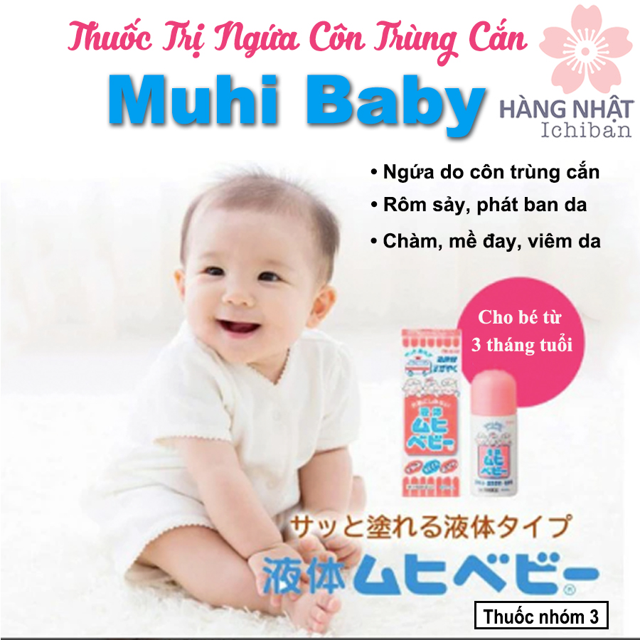Thuốc Trị Ngứa Côn Trùng Cắn Muhi Baby An Toàn Cho Trẻ Thuốc Trị Ngứa Côn Trùng Cắn Muhi Baby An Toàn Cho Trẻ