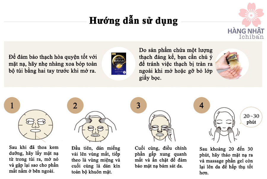 Mặt Nạ Thạch Vàng Puresa Collagen Cao Cấp Mặt Nạ Thạch Vàng Puresa Collagen Cao Cấp