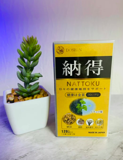 Viên Uống Phòng Chống Tai Biến Đột Quỵ Nattoku Viên Uống Phòng Chống Tai Biến Đột Quỵ Nattoku