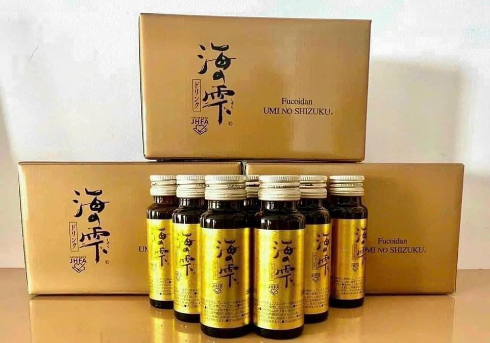 Nước Fucoidan Umi No Shizuku Hỗ Trợ Điều Trị Ung Thư Nước Fucoidan Umi No Shizuku Hỗ Trợ Điều Trị Ung Thư