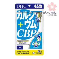 VIÊN UỐNG BỔ SUNG CANXI + CBP DHC - TĂNG CƯỜNG SỨC KHỎE XƯƠNG