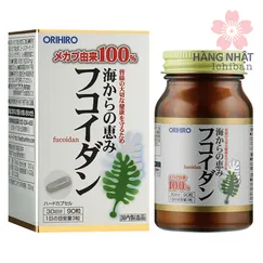 VIÊN UỐNG FUCOIDAN ORIHIRO HỖ ĐIỀU TRỊ UNG THƯ