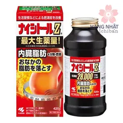 VIÊN UỐNG GIẢM MỠ BỤNG KOBAYASHI NAISHITORU Z28,000mg