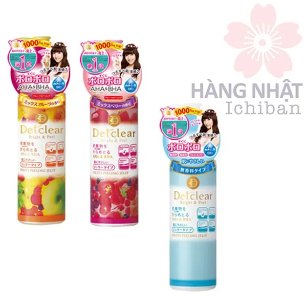 GEL TẨY TẾ BÀO CHẾT DETCLEAR MEISHOKU- NHẬT BẢN.