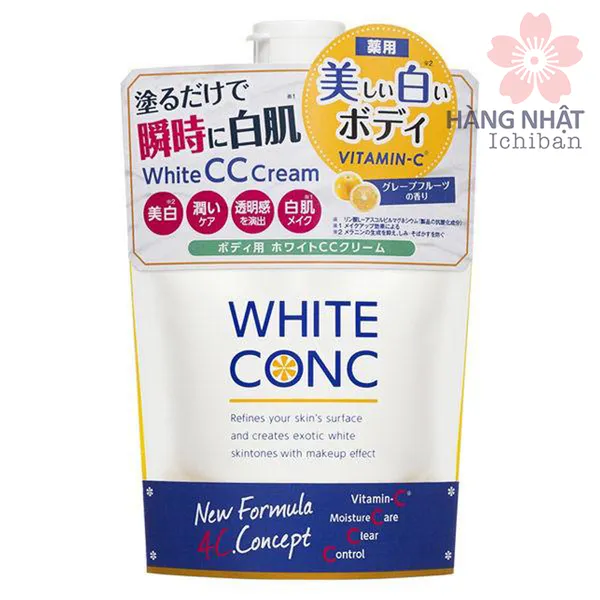 BỘ DƯỠNG THỂ TRẮNG DA WHITE CONC
