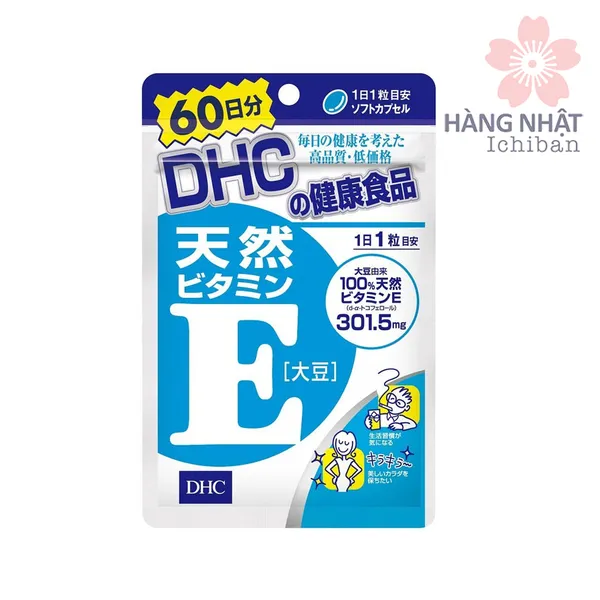 VIÊN UỐNG BỔ SUNG VITAMIN E DHC
