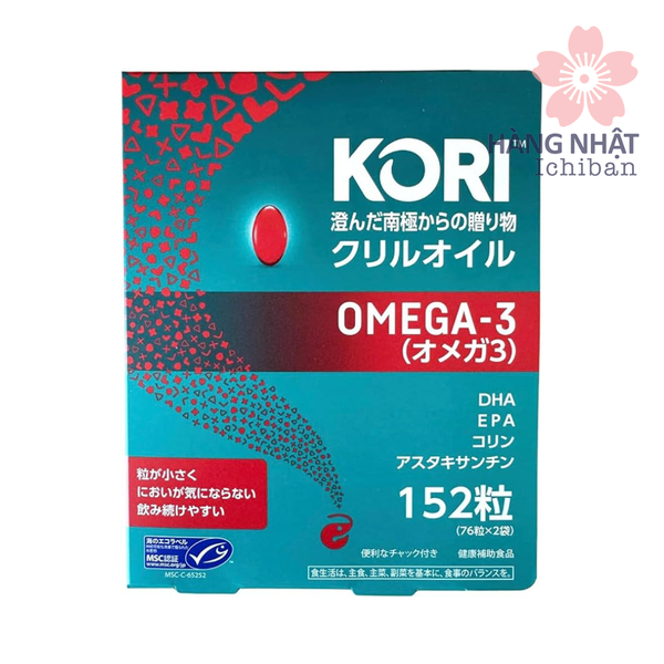 BỔ SUNG DẦU NHUYỄN THỂ KORI KRILL OMEGA-3 