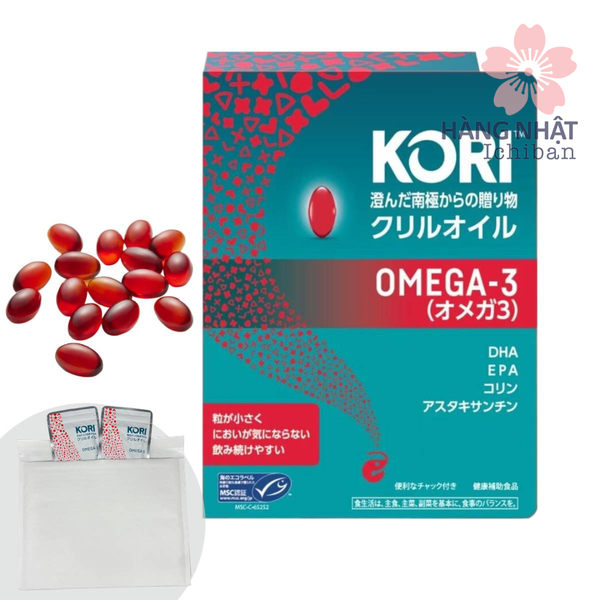 BỔ SUNG DẦU NHUYỄN THỂ KORI KRILL OMEGA-3 