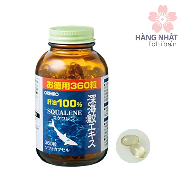VIÊN UỐNG SỤN VI CÁ MẬP ORIHIRO SQUALENE - GIẢI PHÁP TỰ NHIÊN CHO SỨC KHỎE XƯƠNG KHỚP VÀ TĂNG CƯỜNG MIỄN DỊCH